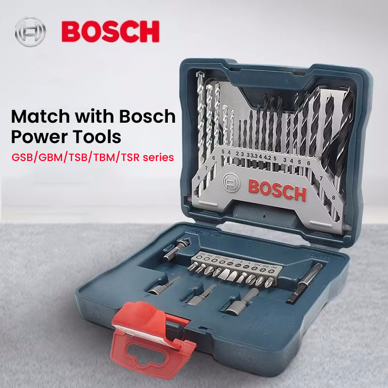 Power Tools Set - ชุดดอกสว่านและดอกไขควง Bosch X33 แบบมืออาชีพ 33 ชิ้น