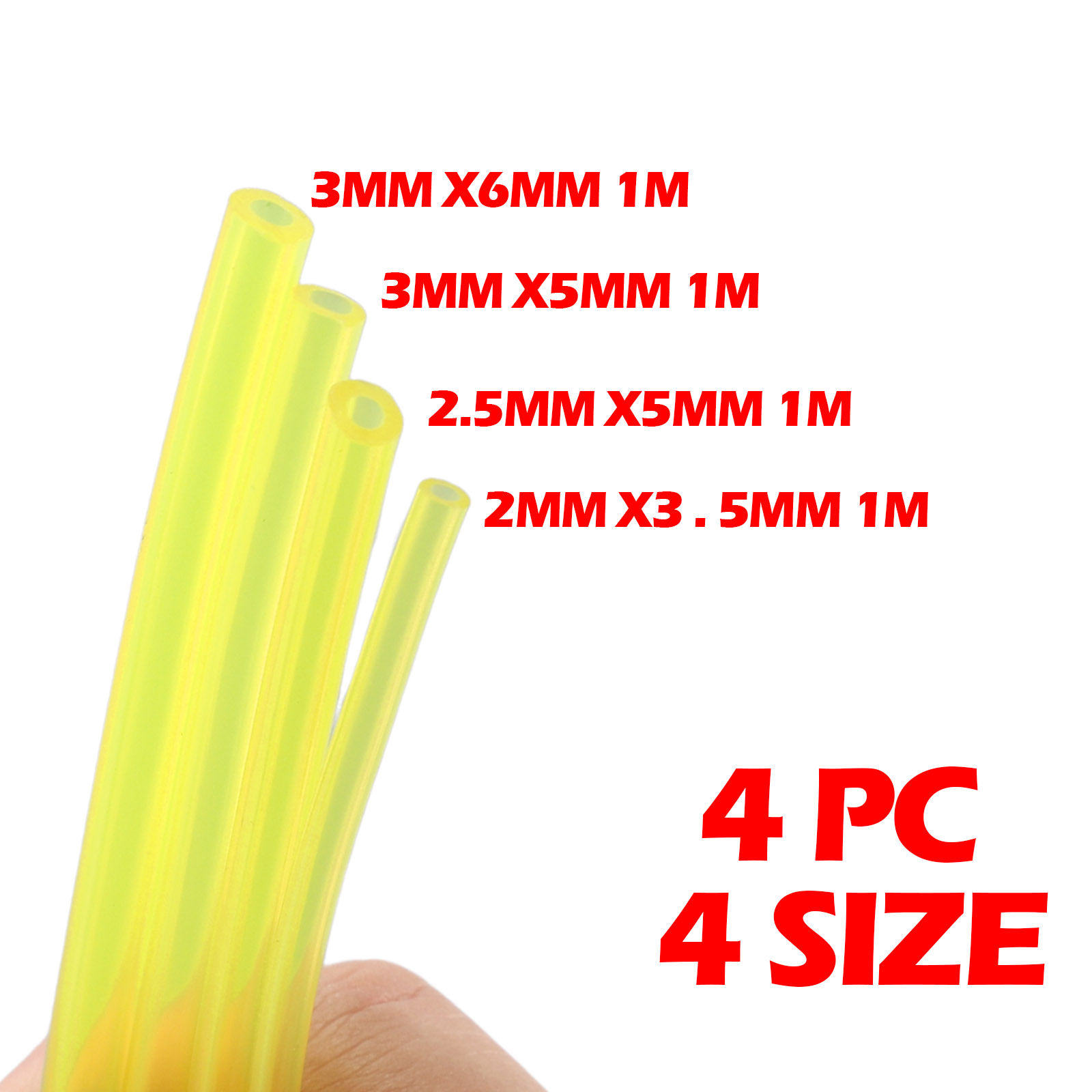 Power Tools Youtube - 4 PCS 4 ขนาดการใช้แก๊สท่อ String หลอดเบนซินท่อสําหรับ