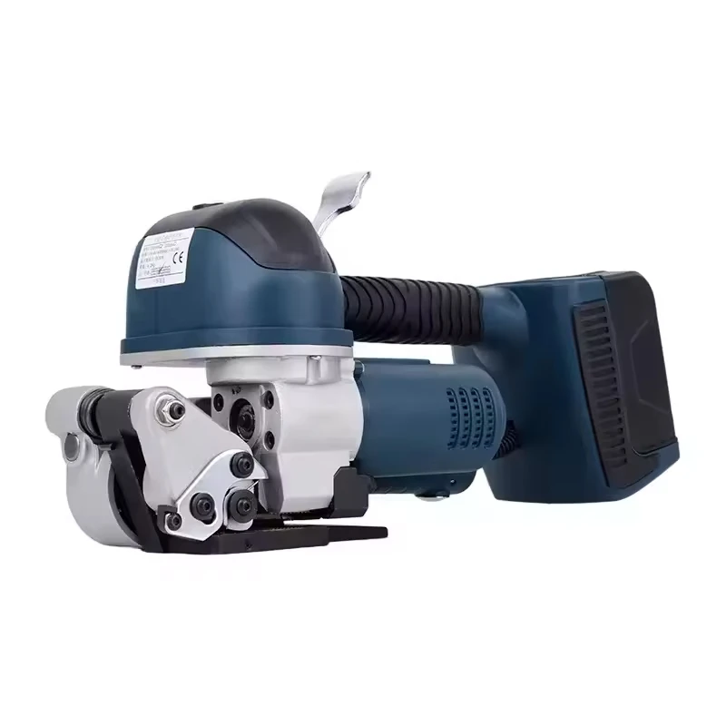 Power Tools Hand Held - เครื่องรัดสายรัดอัตโนมัติแบบมือถือ ใช้แบตเตอรี่ สำหรับงานหนัก ใช้กับท่อเหล็กอุตสาหกรรม สำหรับสายรัด PP/PET