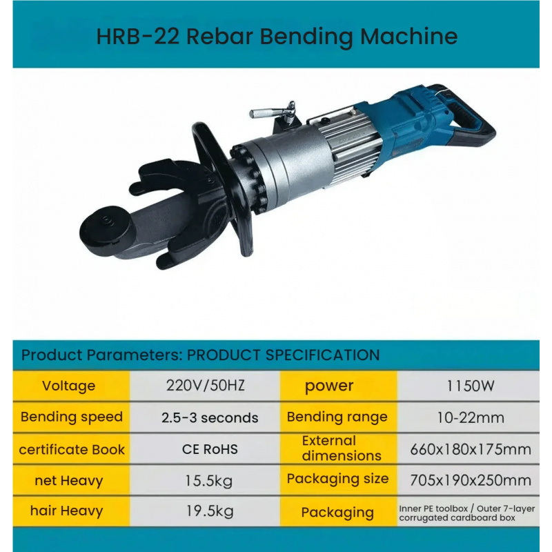 เครื่องดัดเหล็กไฟฟ้าแบบมือถือ  - Power Tools Hand Held บทวิจารณ์และราคา