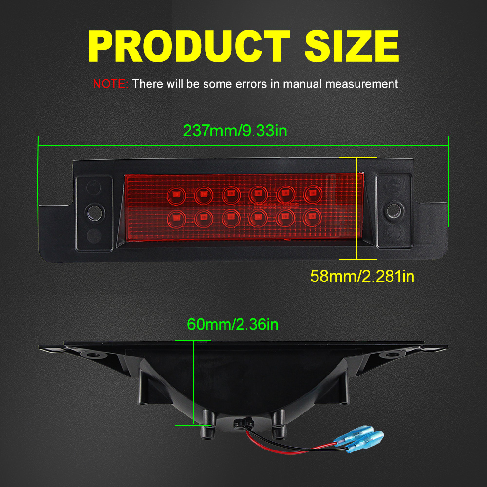 1PCS LED ไฟท้าย 3rd ไฟเบรคดวงท - Power Tools World บทวิจารณ์และราคา