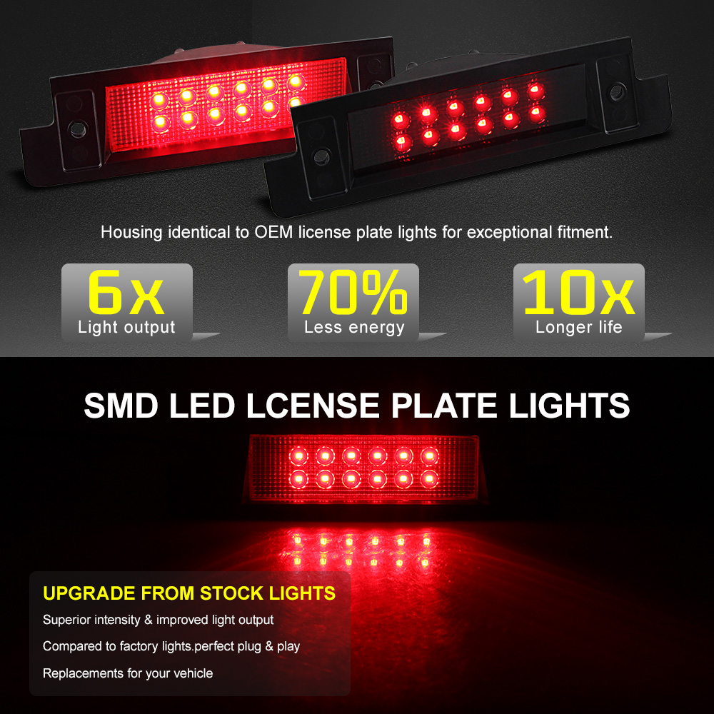 ไฟเบรค LED ติดสูง1ชิ้นไฟเบรกท้ - Power Tools World บทวิจารณ์และราคา