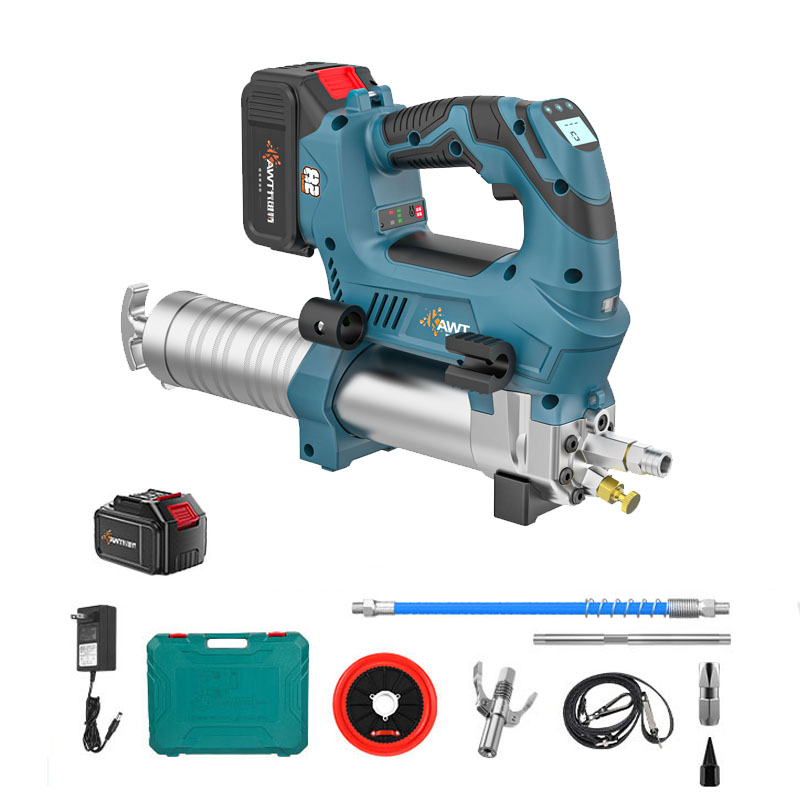 ปืนอัดจาระบีแบบไร้สาย Cavitt F - Power Tools Youtube บทวิจารณ์และราคา