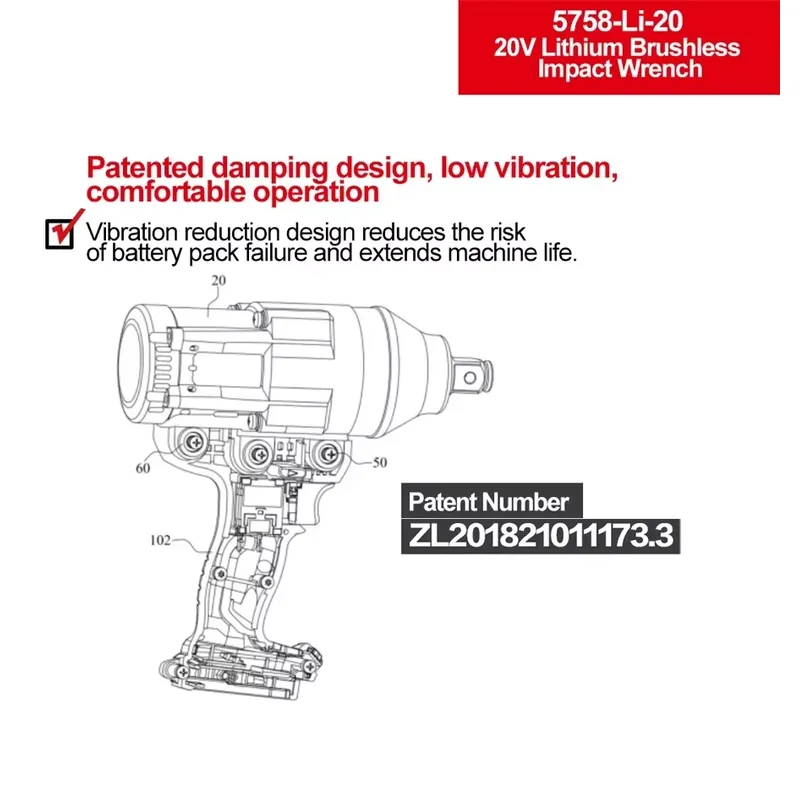 เดวอน ประแจกระแทกไร้สาย 20V แร - Power Tools Set บทวิจารณ์และราคา