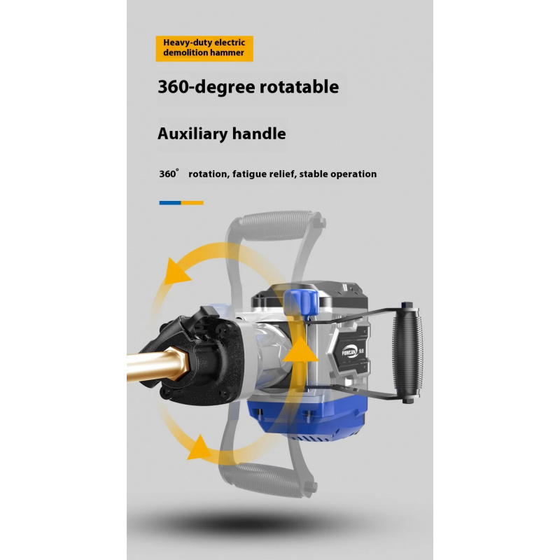 สิ่วไฟฟ้าแบบมือถือสำหรับงานหนั - Power Tools Hand Held บทวิจารณ์และราคา